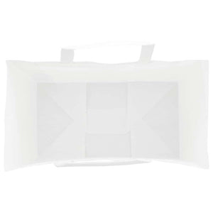 Sacchetti di Carta 50 pz con Manici Bianchi 15x8x21 cm 4101823