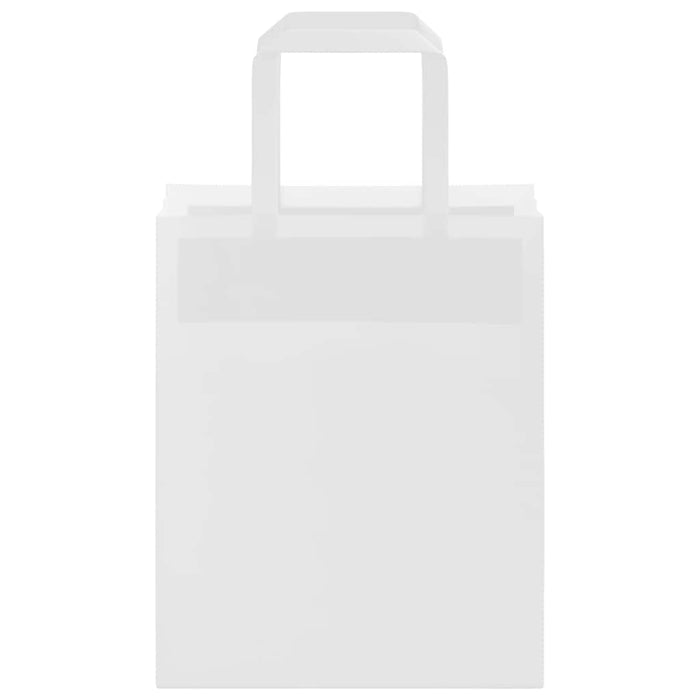 Sacchetti di Carta 50 pz con Manici Bianchi 18x8x22 cm 4101824