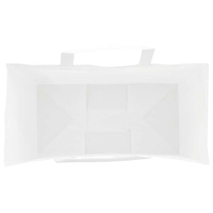 vidaXL Sacchetti di Carta 50 pz con Manici Bianchi 21x11x31 cm