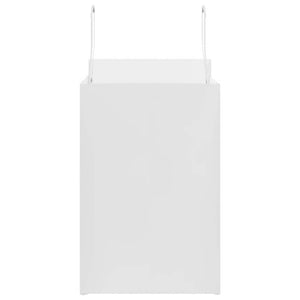 Sacchetti di Carta 50 pz con Manici Bianchi 26x17x25 cm 4101829