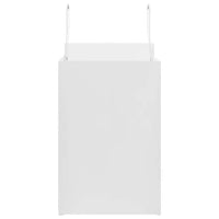 Sacchetti di Carta 50 pz con Manici Bianchi 26x17x25 cm