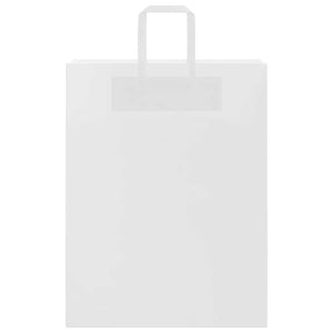 Sacchetti di Carta 50 pz con Manici Bianchi 32x12x42 cm 4101830