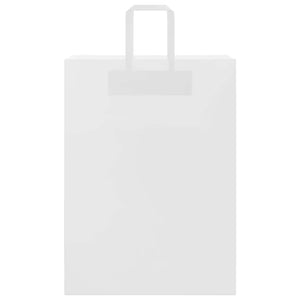Sacchetti di Carta 50 pz con Manici Bianchi 32x17x44 cm 4101832