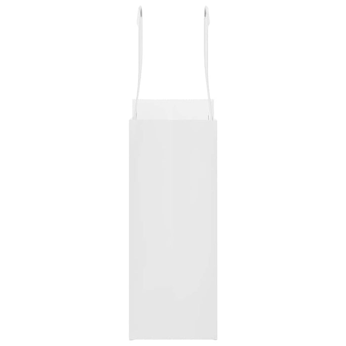 Sacchetti di Carta 250 pz con Manici Bianchi 15x8x21 cm