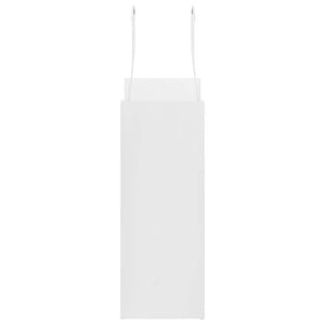 Sacchetti di Carta 250 pz con Manici Bianchi 18x8x22 cm 4101838