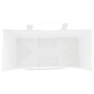 Sacchetti di Carta 250 pz con Manici Bianchi 26x12x35 cm 4101842