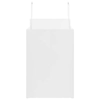 Sacchetti di Carta 250 pz con Manici Bianchi 32x17x25 cm 4101845