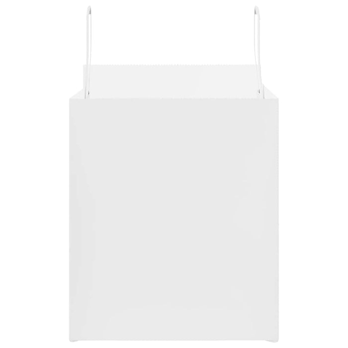 Sacchetti di Carta 250 pz con Manici Bianchi 32x22x24 cm 4101847