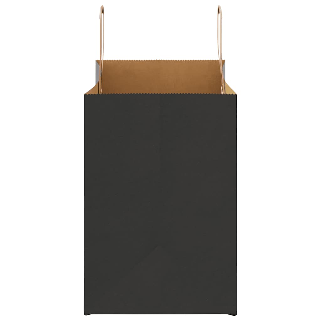 Sacchetti di Carta 50 pz con Manici Neri 32x17x25 cm 4101859