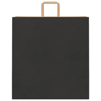 Sacchetti di Carta 50 pz con Manici Neri 45x17x48 cm