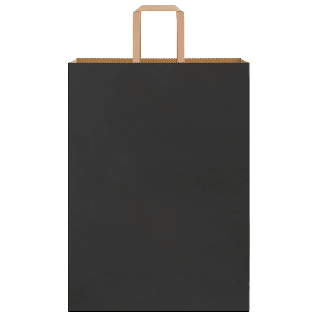 Sacchetti di Carta 250 pz con Manici Neri 32x17x44 cm 4101874