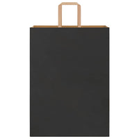 Sacchetti di Carta 250 pz con Manici Neri 32x17x44 cm 4101874