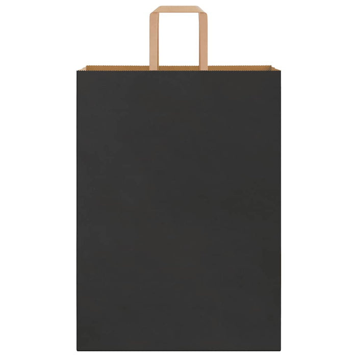 Sacchetti di Carta 250 pz con Manici Neri 32x17x44 cm 4101874