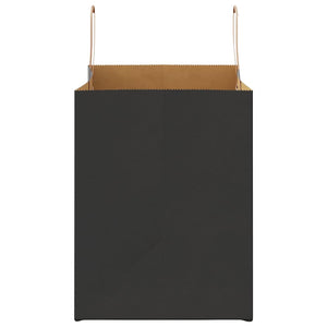 Sacchetti di Carta 250 pz con Manici Neri 32x22x28 cm 4101876