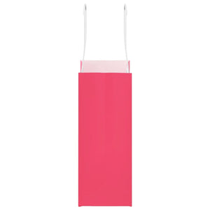 Sacchetti di Carta 50 pz con Manici Rosa 15x8x21 cm 4101879