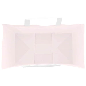vidaXL Sacchetti di Carta 50 pz con Manici Rosa 15x8x21 cm
