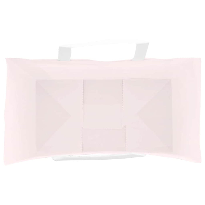 vidaXL Sacchetti di Carta 50 pz con Manici Rosa 15x8x21 cm