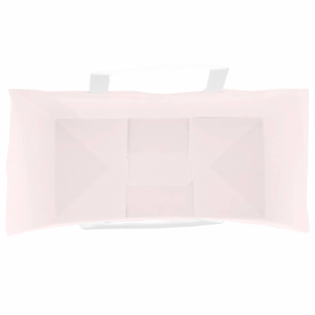 Sacchetti di Carta 50 pz con Manici Rosa 18x8x22 cm 4101880
