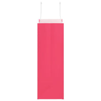 Sacchetti di Carta 50 pz con Manici Rosa 21x11x31 cm