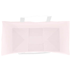 Sacchetti di Carta 50 pz con Manici Rosa 21x11x31 cm 4101882