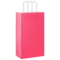 Sacchetti di Carta 50 pz con Manici Rosa 21x11x36 cm 4101883