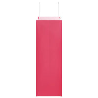 vidaXL Sacchetti di Carta 50 pz con Manici Rosa 26x12x35 cm