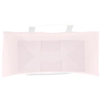 vidaXL Sacchetti di Carta 50 pz con Manici Rosa 26x12x35 cm