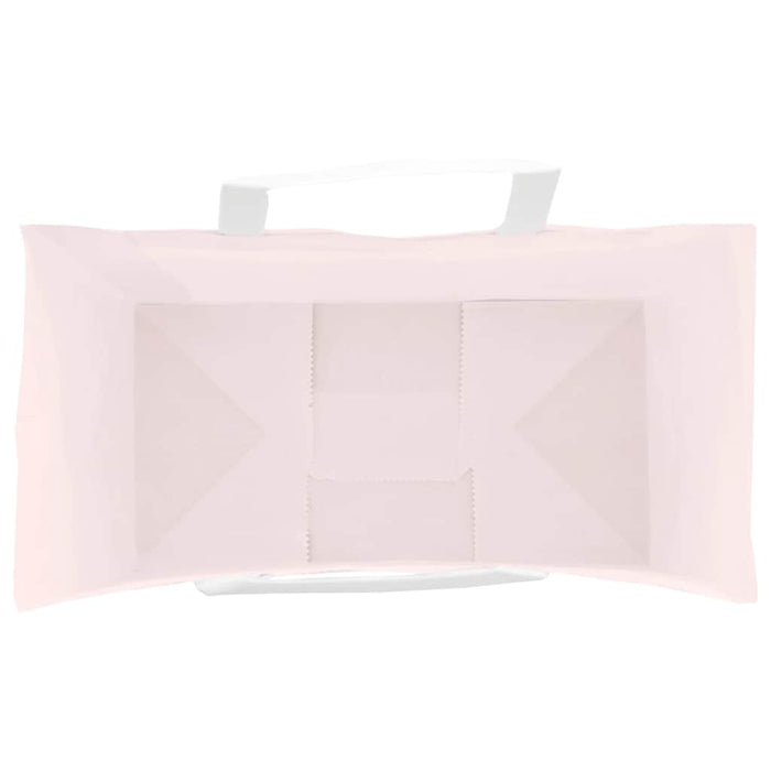Sacchetti di Carta 50 pz con Manici Rosa 32x17x44 cm 4101888