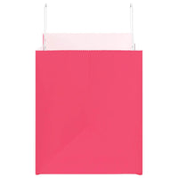 Sacchetti di Carta 50 pz con Manici Rosa 32x22x24 cm