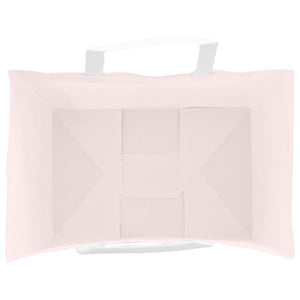 vidaXL Sacchetti di Carta 50 pz con Manici Rosa 32x22x28 cm