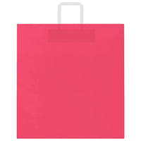 Sacchetti di Carta 50 pz con Manici Rosa 45x17x48 cm 4101891