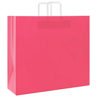 Sacchetti di Carta 50 pz con Manici Rosa 54x15x49 cm 4101892