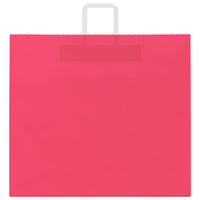 Sacchetti di Carta 50 pz con Manici Rosa 54x15x49 cm 4101892