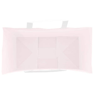 Sacchetti di Carta 250 pz con Manici Rosa 21x11x28 cm 4101895