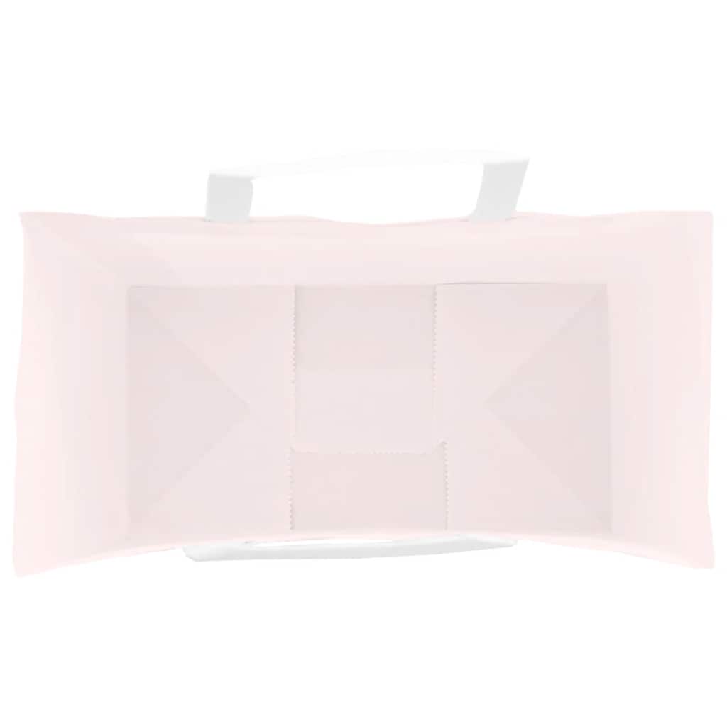 Sacchetti di Carta 250 pz con Manici Rosa 21x11x36 cm 4101897