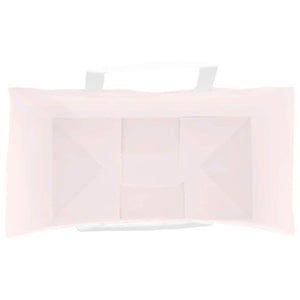 Sacchetti di Carta 250 pz con Manici Rosa 21x11x36 cm 4101897