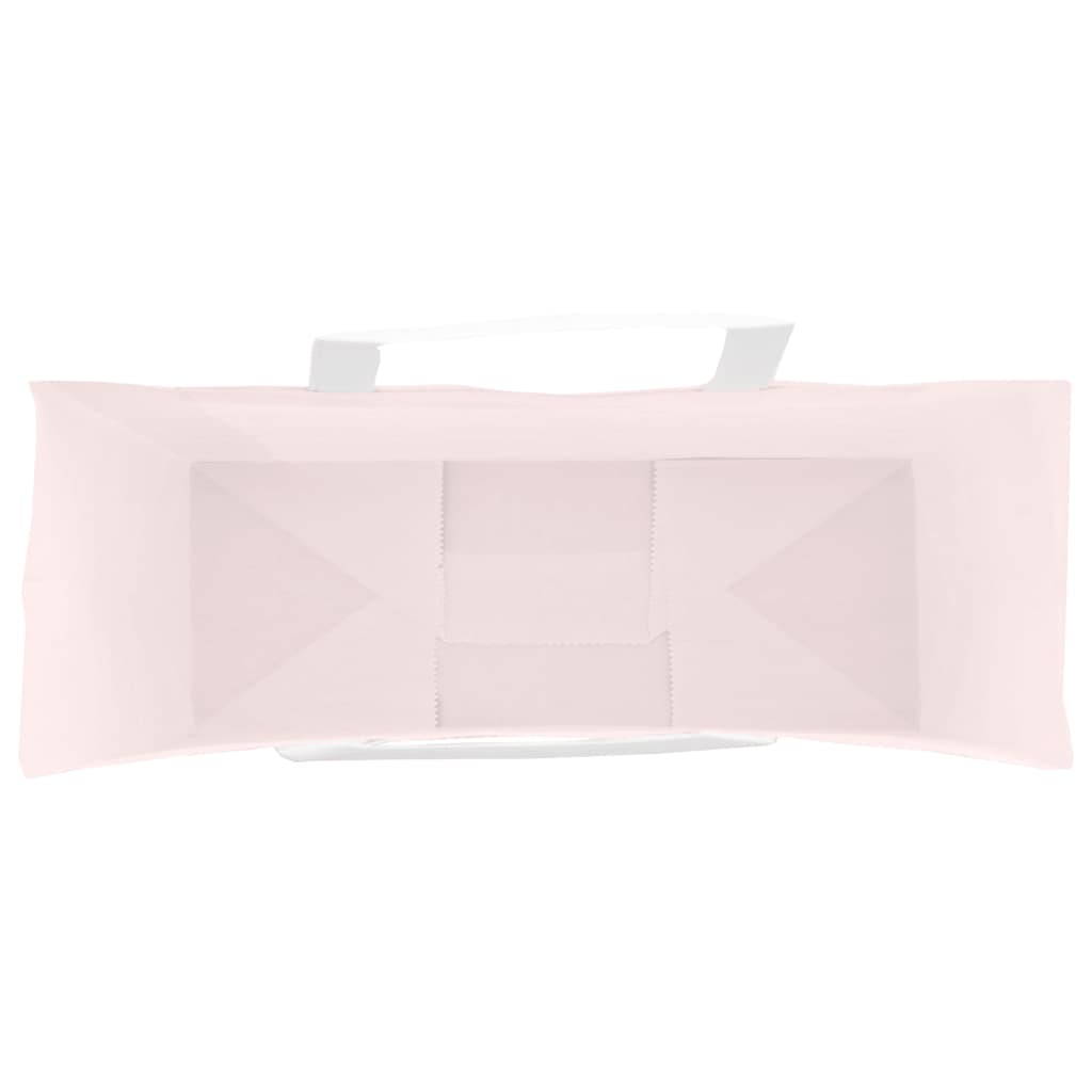 Sacchetti di Carta 250 pz con Manici Rosa 32x12x42 cm 4101900