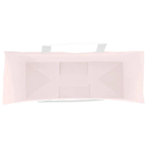 vidaXL Sacchetti di Carta 250 pz con Manici Rosa 32x12x42 cm