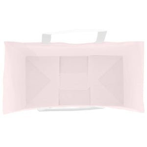 Sacchetti di Carta 250 pz con Manici Rosa 32x17x25 cm 4101901