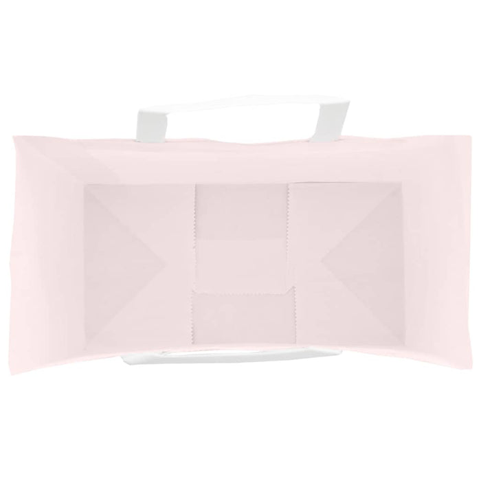 Sacchetti di Carta 250 pz con Manici Rosa 32x17x25 cm 4101901