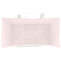 vidaXL Sacchetti di Carta 250 pz con Manici Rosa 32x17x44 cm