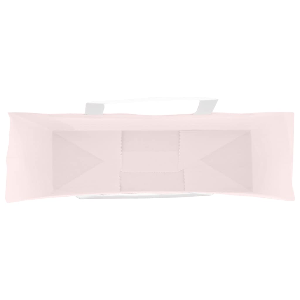 Sacchetti di Carta 250 pz con Manici Rosa 54x15x49 cm