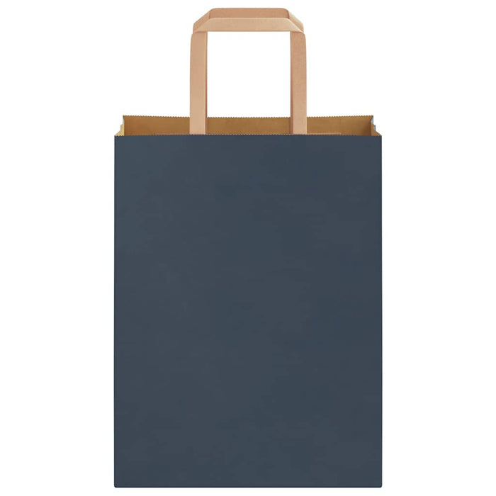 Sacchetti di Carta 50 pz con Manici Blu 21x11x28 cm 4101909