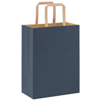 Sacchetti di Carta 50 pz con Manici Blu 21x11x28 cm 4101909