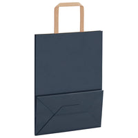 Sacchetti di Carta 50 pz con Manici Blu 21x11x28 cm 4101909