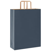 Sacchetti di Carta 50 pz con Manici Blu 32x12x42 cm 4101914