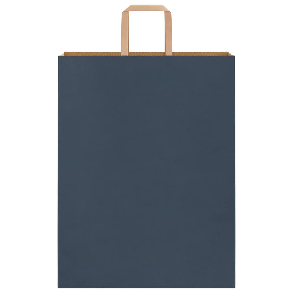 Sacchetti di Carta 50 pz con Manici Blu 32x12x42 cm 4101914