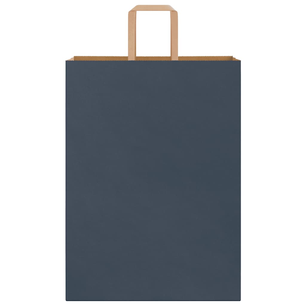 vidaXL Sacchetti di Carta 50 pz con Manici Blu 32x17x44 cm