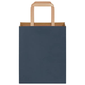 Sacchetti di Carta 250 pz con Manici Blu 18x8x22 cm 4101922