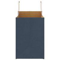 Sacchetti di Carta 250 pz con Manici Blu 32x17x25 cm 4101929